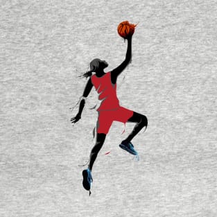 Basketball girl T-Shirt